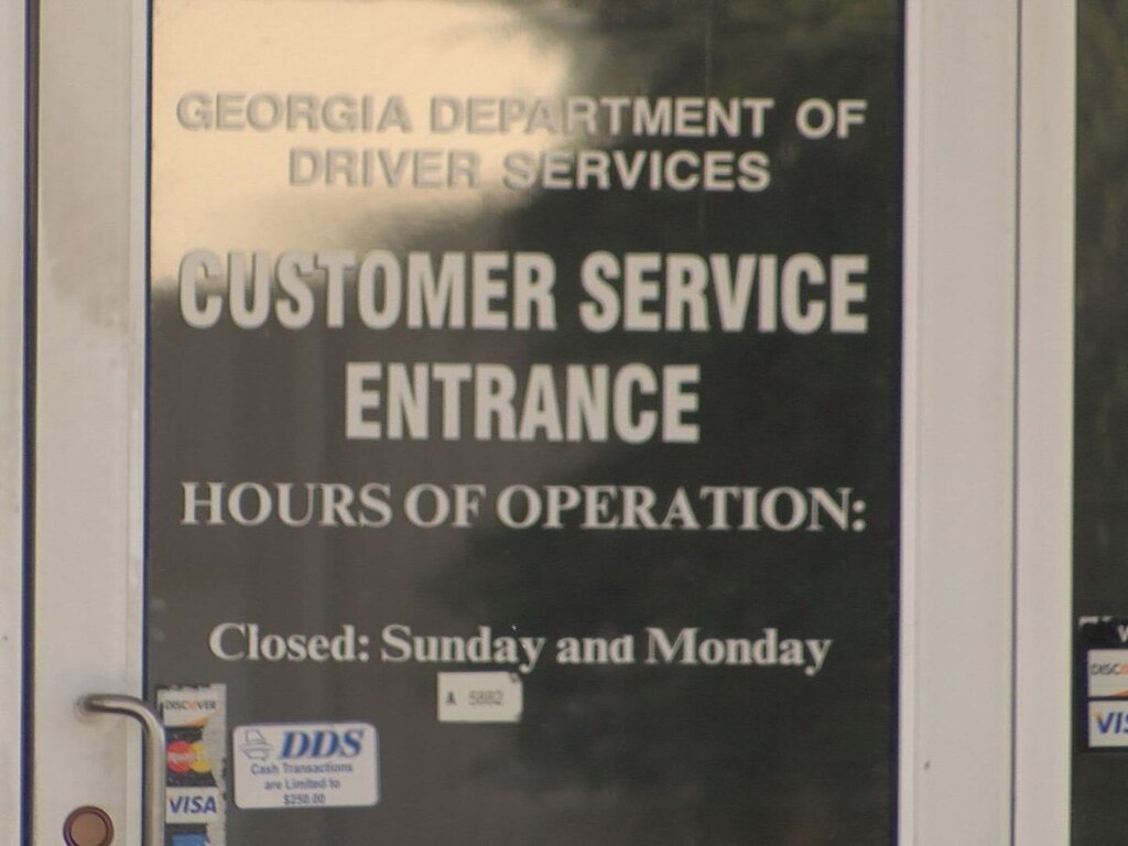 what font is used on georgia drivers license